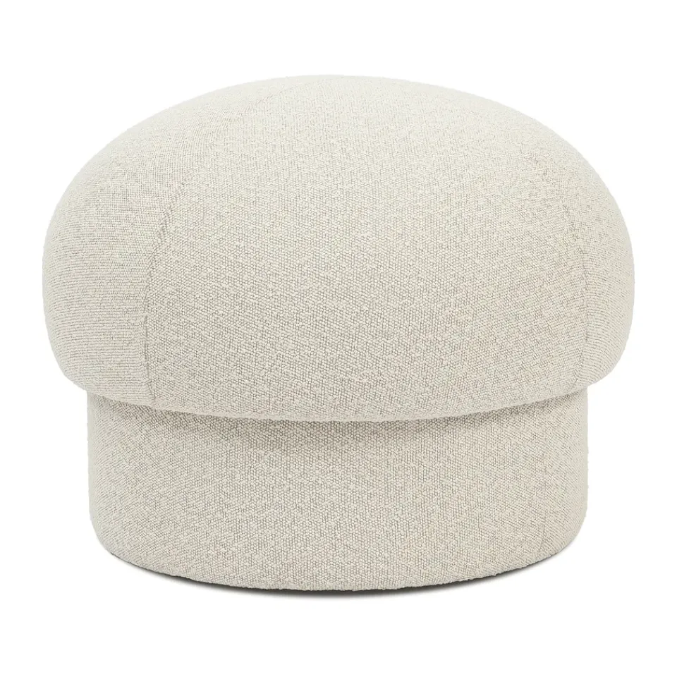 Design House Stockholm Sitting Poufs*Uno pouf Ø65 cm, Cream White