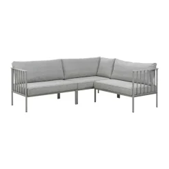 Brafab Garden Sofas & Garden Benches*Upper corner sofa, Light -digi Grey