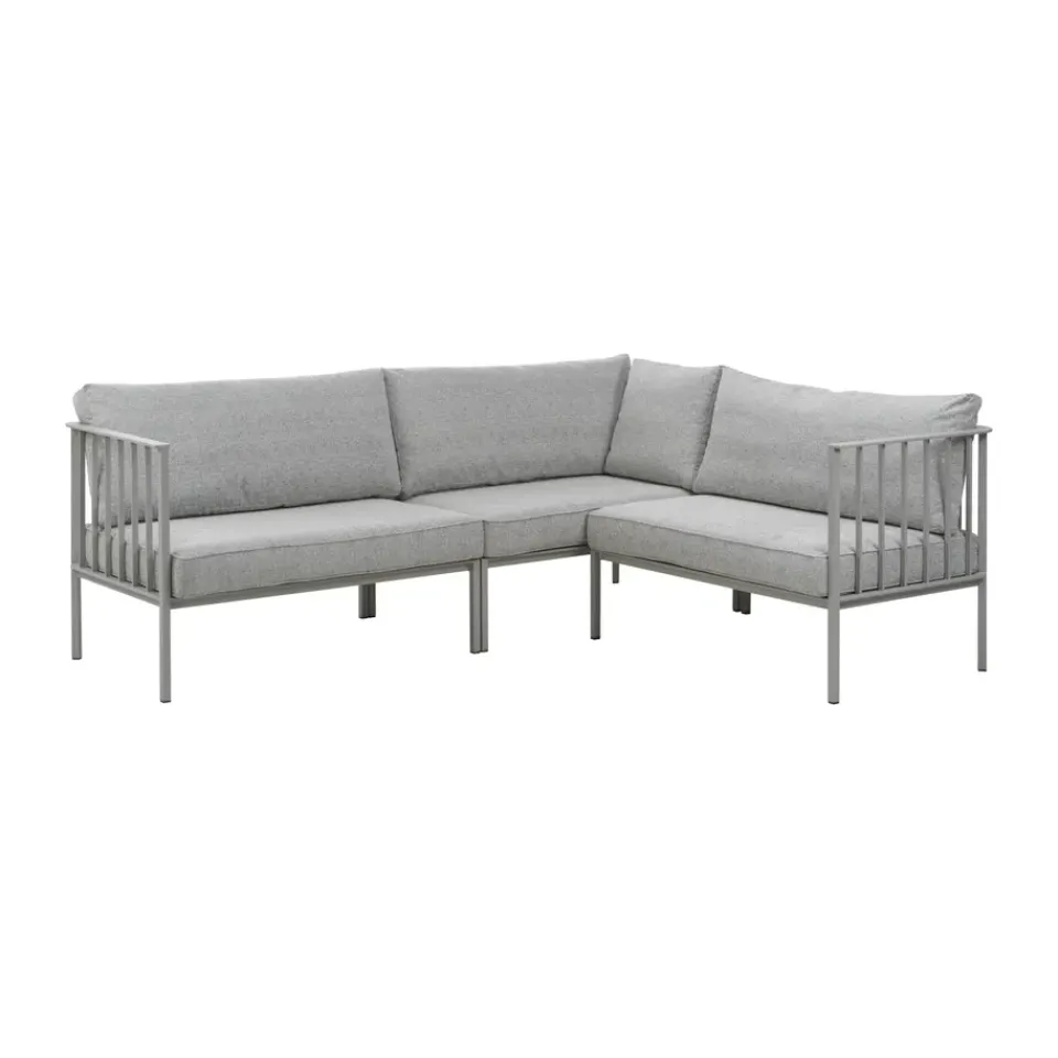 Brafab Garden Sofas & Garden Benches*Upper corner sofa, Light -digi Grey