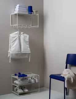 Maze Hat Rack & Hat Shelves*Uptown hat shelf, White