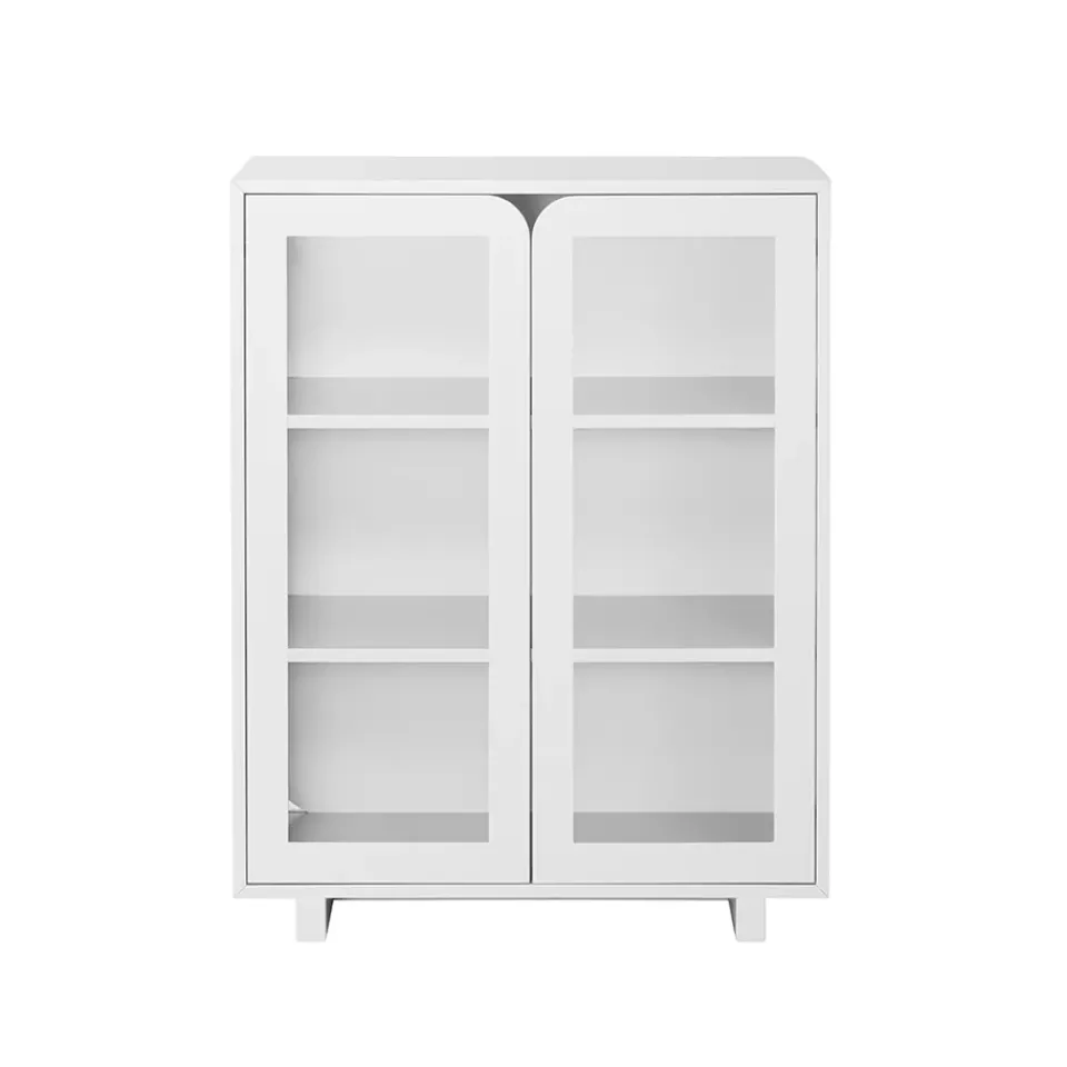 1898 Display & Glass Cabinets*Vidja low display cabinet, White