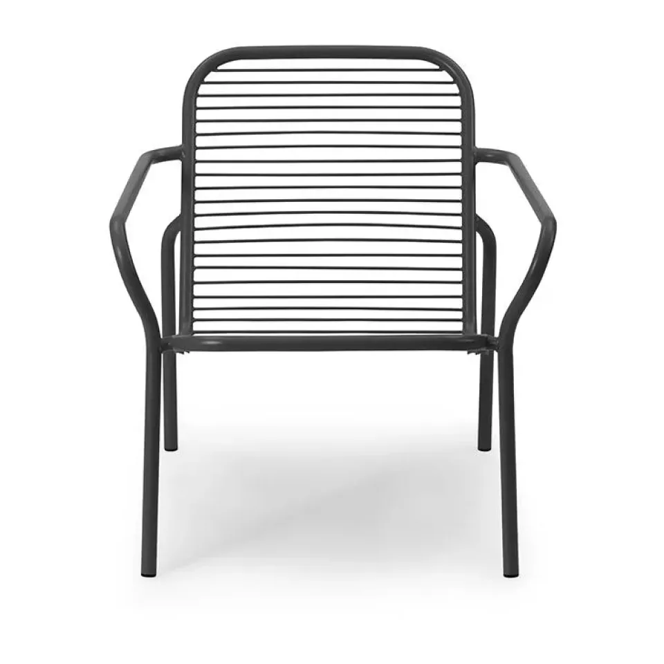 Normann Copenhagen Seating|Balcony Furniture*Vig lounge chair, Black