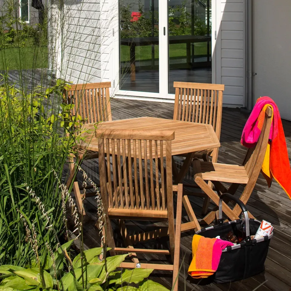 Skargaarden Seating|Balcony Furniture*Viken chair, Teak Brown