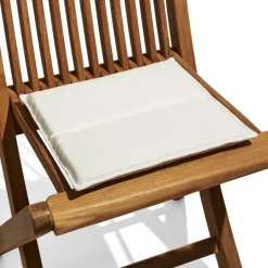 Skargaarden Garden Details & Accessories|Seat Cushions & Pads*Viken seat pad, Sunbrella Natté White
