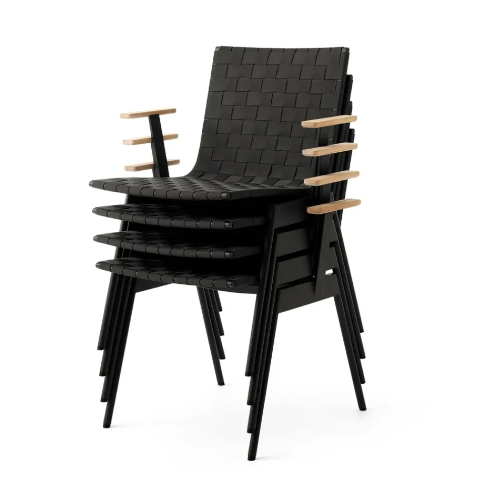 &Tradition Seating|Balcony Furniture*Ville Outdoor AV34 chair, Warm Black
