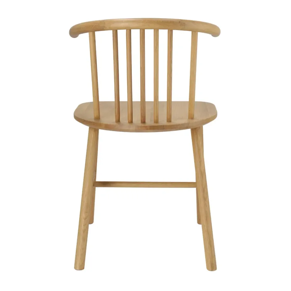 NJRD Chairs*VIOR dining chair, Lacquered oak Beige