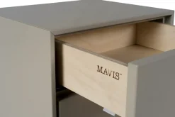 Mavis Bedside Tables*Volt bedside table wall-mounted, -stainless steel Beige