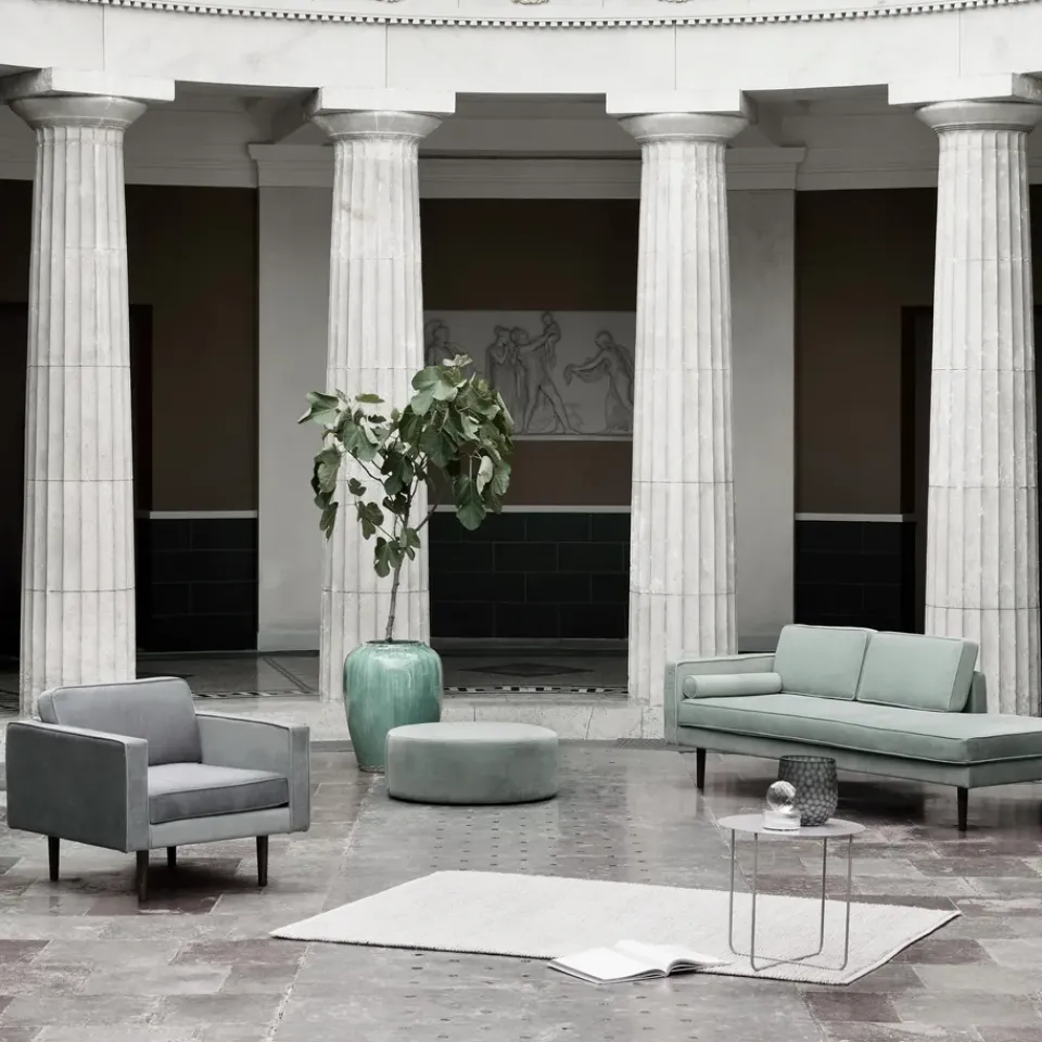 Broste Copenhagen Armchairs & Footstools*Wind armchair, Drizzle Grey