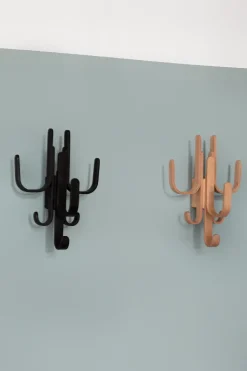 Cooee Design Clothes Hooks & Hangers*Woody hook Three, stained oak Black