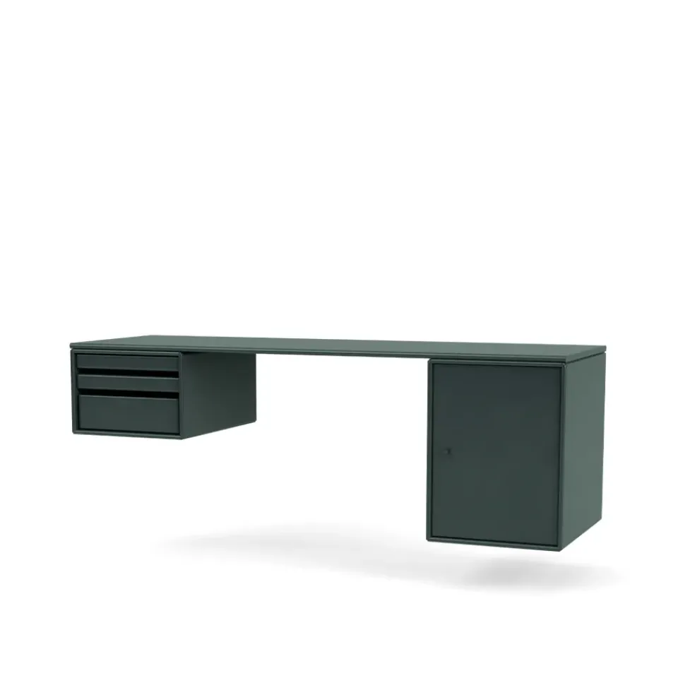 Montana Desks*Workshop desk, Black jade 163 Green