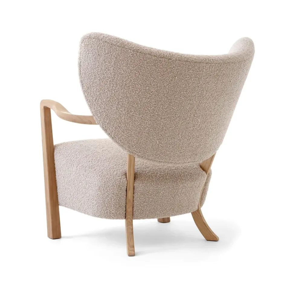&Tradition Armchairs & Footstools*Wulff Lounge Chair ATD2 armchair, Oiled oak-Karakorum Beige