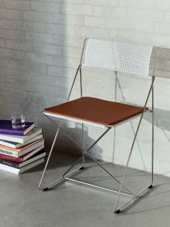 HAY Seat Cushions & Pads*X-Line Indoor chair cushion, Cognac leather Brown