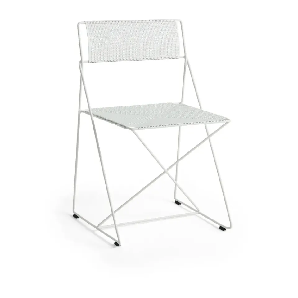 HAY Seating|Balcony Furniture*X-Line Indoor Outdoor chair, Chalk White