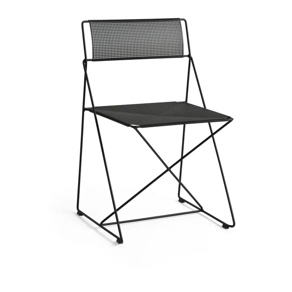HAY Balcony Furniture|Seating*X-Line Indoor Outdoor chair, Black
