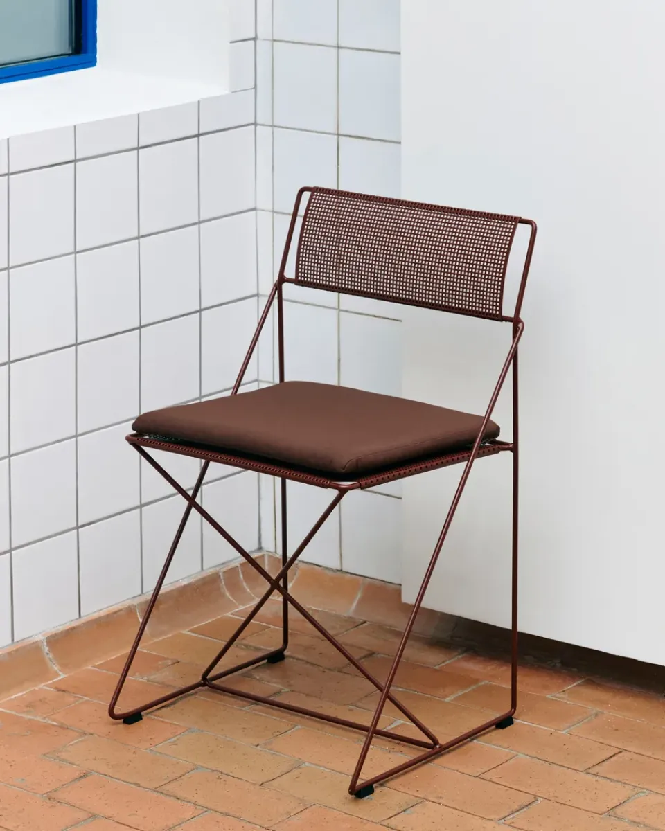 HAY Garden Details & Accessories|Seat Cushions & Pads*X-Line Outdoor seat cushion for chair, Iron Red