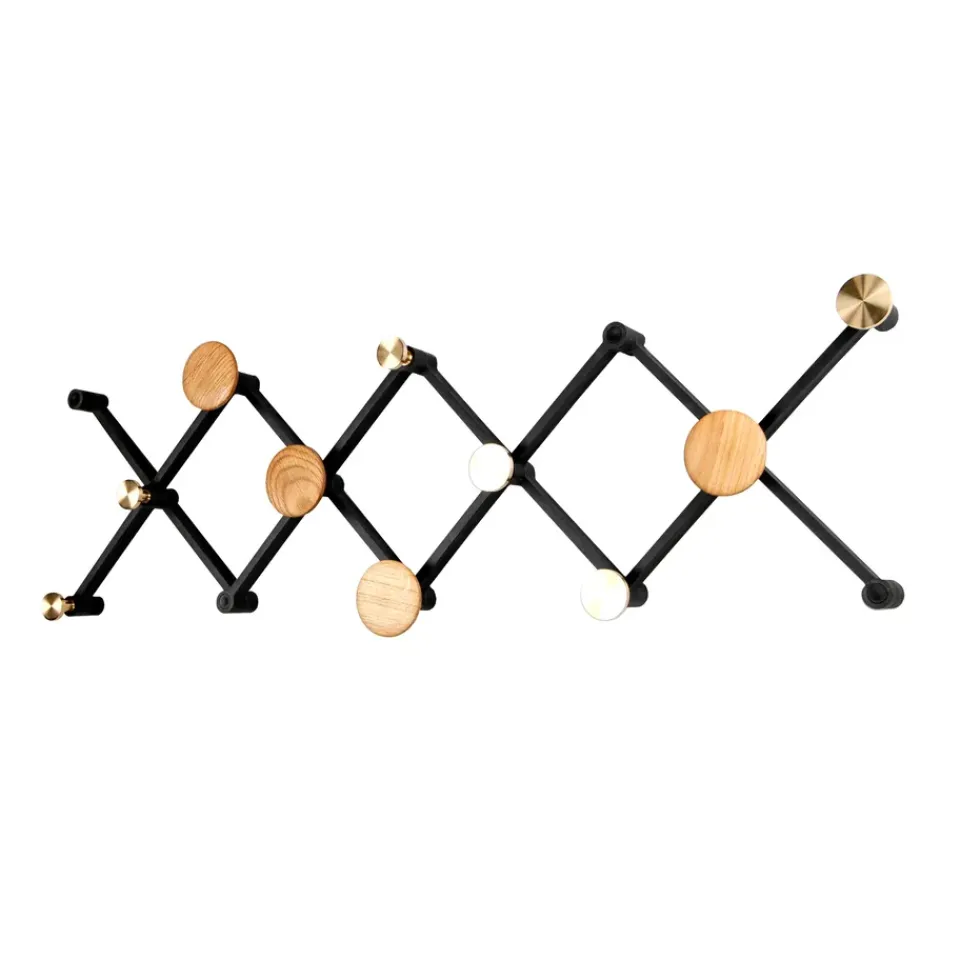 LoCa Clothes Racks, Coat Stands & Hangers*X•TEND hanger, oak Black
