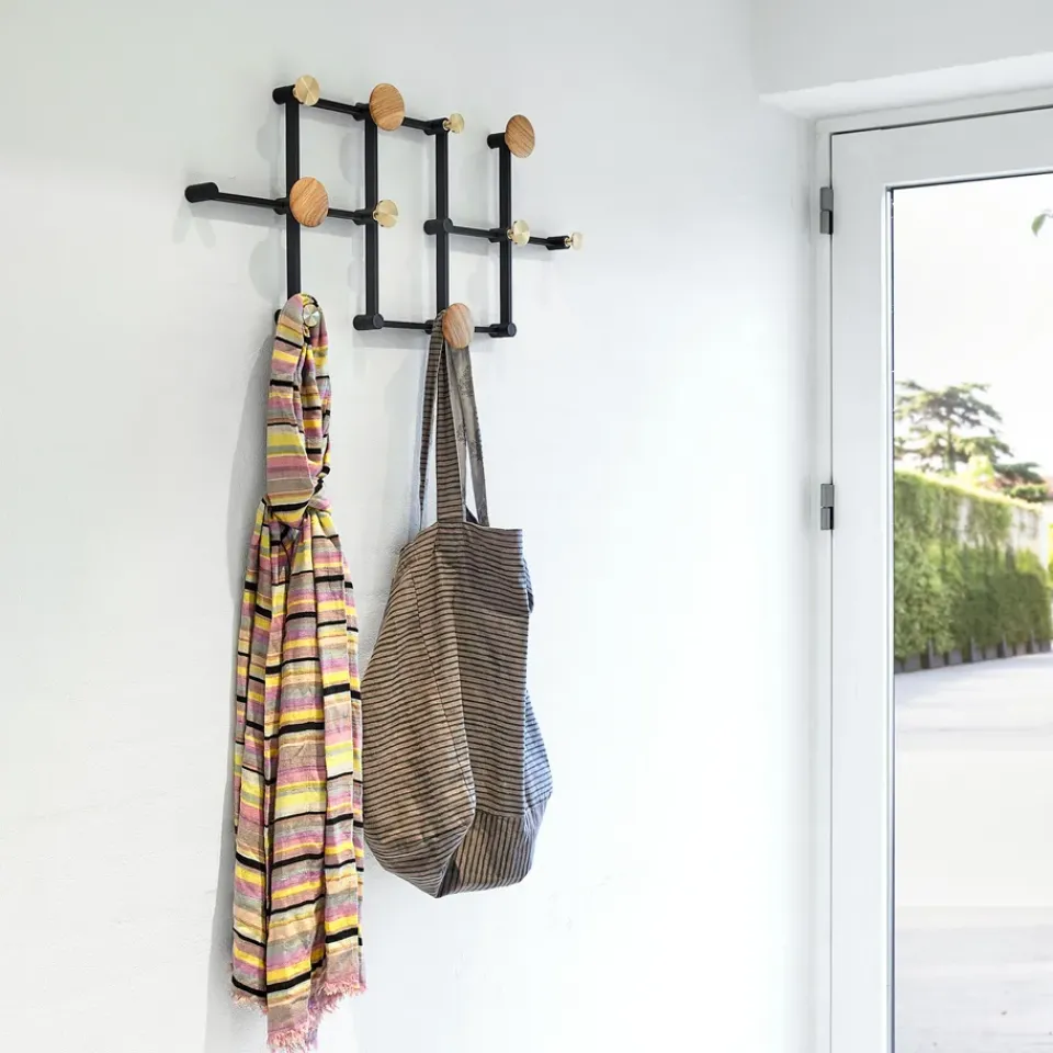 LoCa Clothes Racks, Coat Stands & Hangers*X•TEND hanger, oak Black
