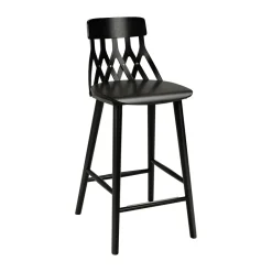 Hans K Bar Stools*Y5 bar stool 63 cm, Stained ash Black
