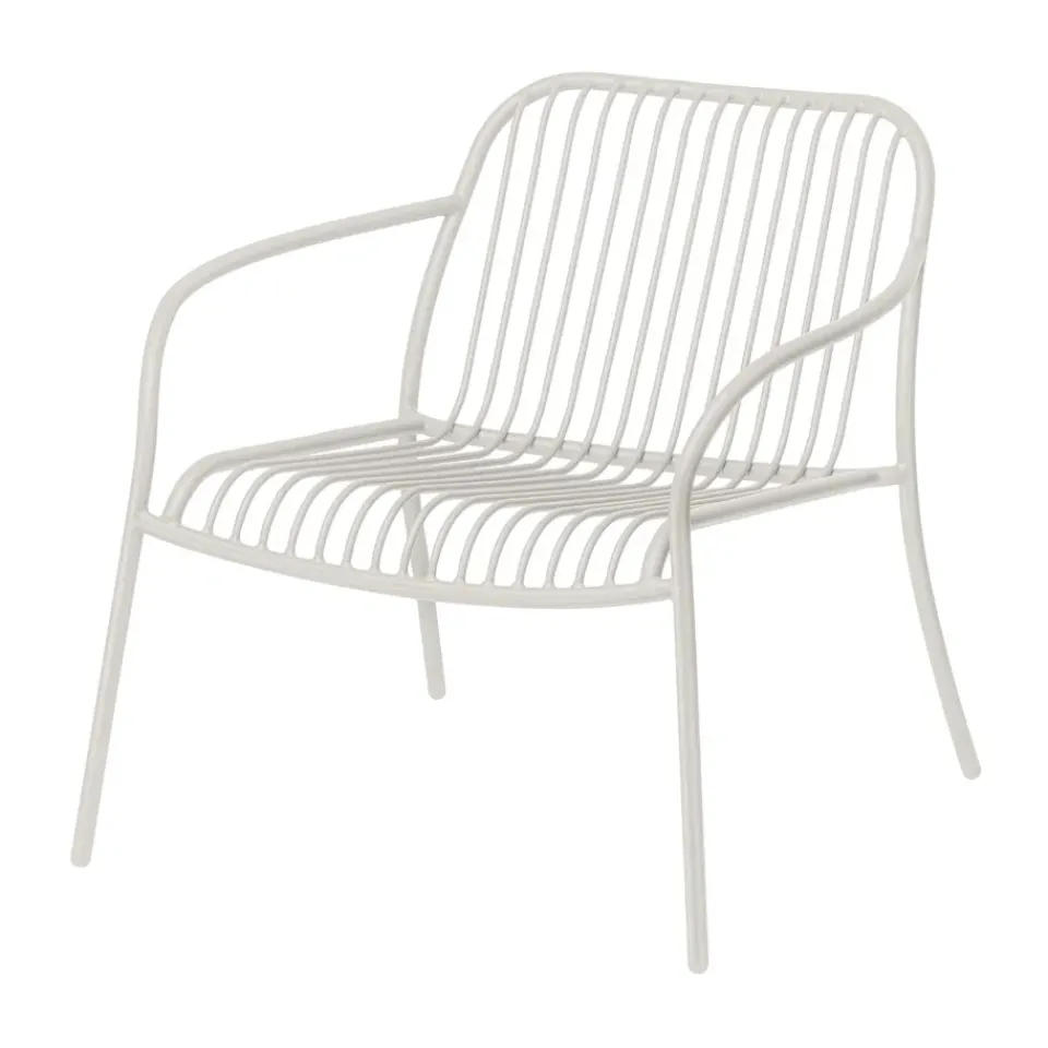Blomus Seating|Balcony Furniture*YUA WIRE lounge chair, Silk Grey