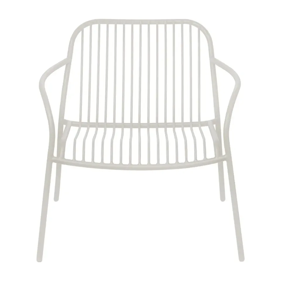 Blomus Seating|Balcony Furniture*YUA WIRE lounge chair, Silk Grey