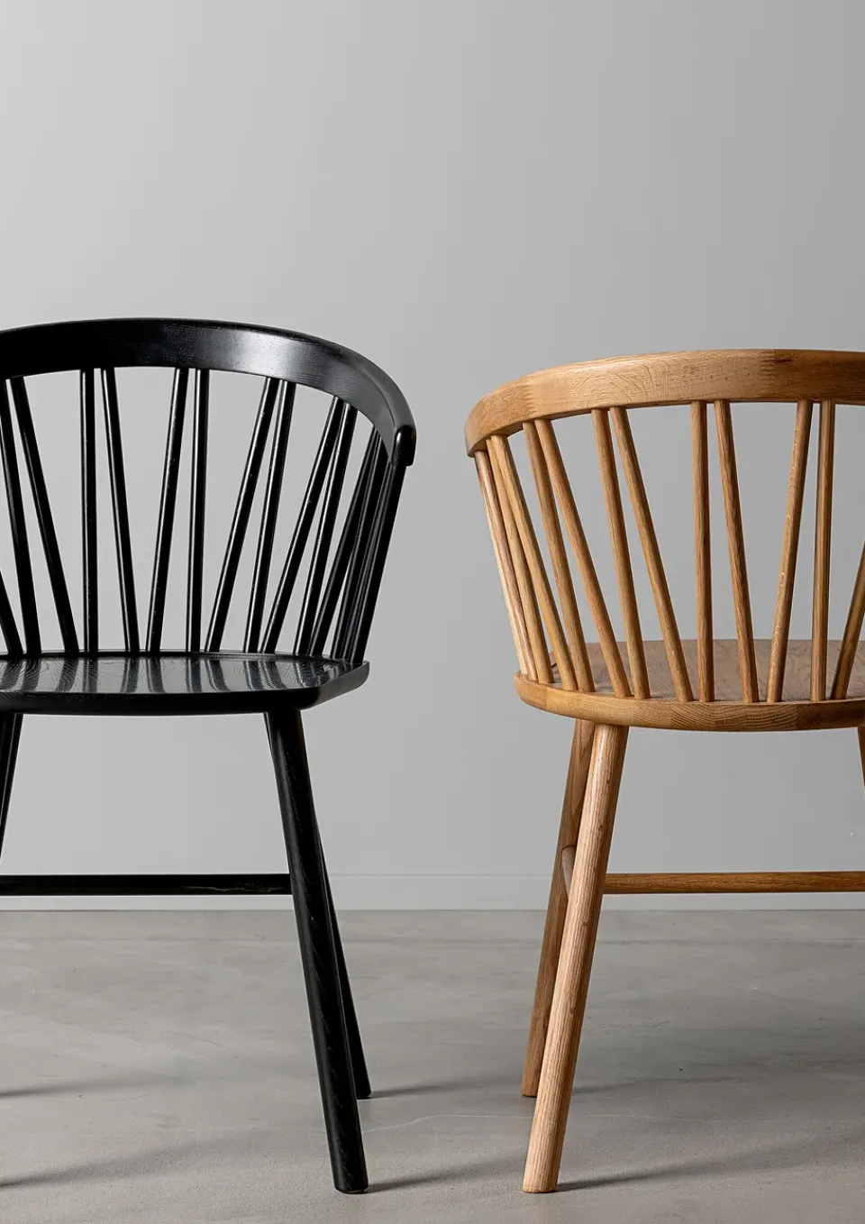 Hans K Armchairs & Footstools*ZigZag lounge chair, Stained black ash Brown